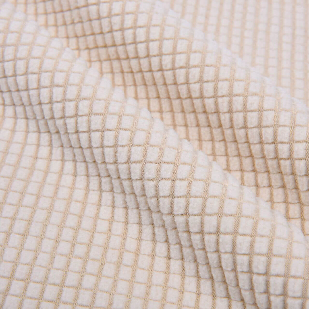 Plaid Jacquard Sofa Spandex Polar Fleece Fabric for Sofa Cover Wholesa 20